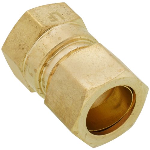Main product image of (66-108) 5/8" OD x 1/2" FIP Brass Compression Connector, Lead Free
