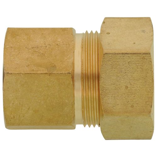 Main product image of (66-1412) 7/8" OD x 3/4" FIP Brass Compression Connector (Lead Free)