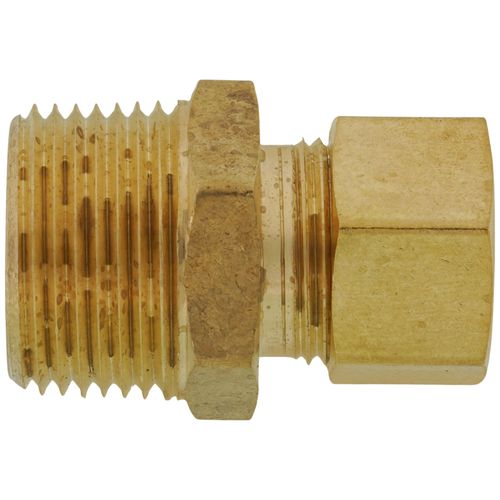 Main product image of (68-1012) 5/8" OD x 3/4" MIP Brass Compression Connector, Lead Free