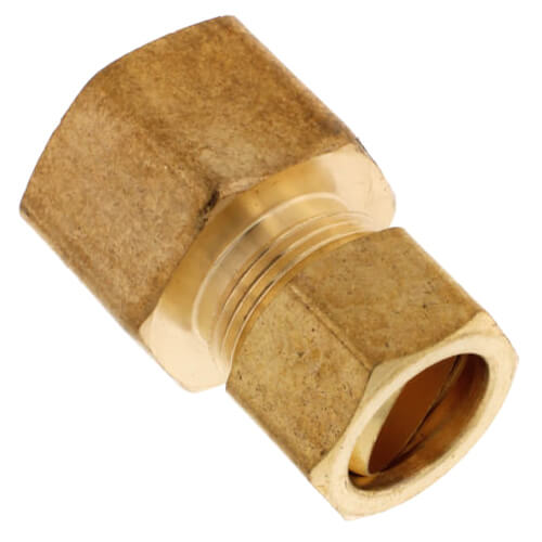 Main product image of (66-1012) 5/8" OD x 3/4" FIP Brass Compression Connector, Lead Free