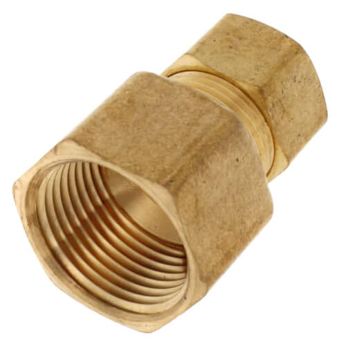 Main product image of (66-1012) 5/8" OD x 3/4" FIP Brass Compression Connector, Lead Free