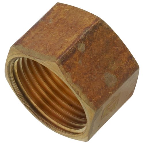 Main product image of (61C-8) 1/2" OD Brass Compression Cap (Lead Free)