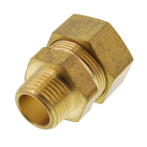 Main product image of (68-148) 7/8" OD x 1/2" MIP Brass Compression Connector, Lead Free