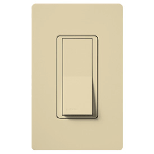 Main product image of Claro 120vac/600w 3-way Rocker Switch w/ Locator Light (Ivory)