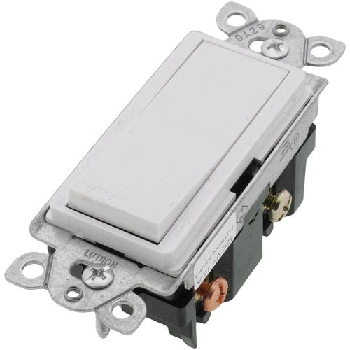 CA-4PSNL-WH - Lutron CA-4PSNL-WH - Claro On/Off Paddle Switch, With ...