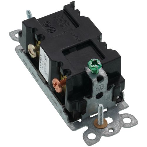 Main product image of Claro On/Off Paddle Switch, With Locator Light, 15A General Purpose, 4-Way, CA-4PSNL-WH, White