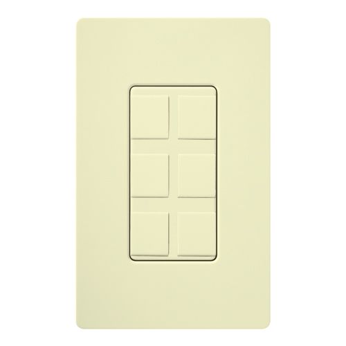 Main product image of Claro 6 Port Frame (Almond)