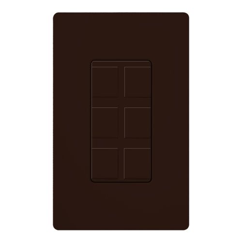 Main product image of Claro 6 Port Frame (Brown)