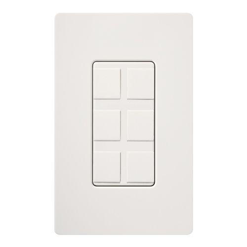 Main product image of Claro 6 Port Frame (White)