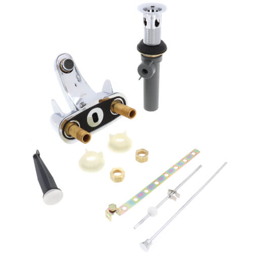 Main product image of Cleveland Faucet Cornerstone Two-Handle Bathroom Faucet (Chrome), CA40211