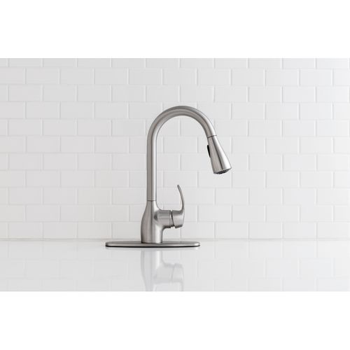 Main product image of Kleo One-Handle High Arc Pulldown Kitchen Faucet, CA87011SRS (Spot Resist Stainless)