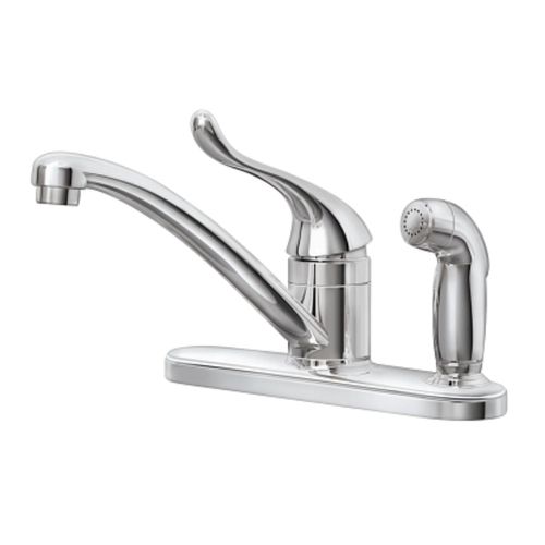 Main product image of Adler 1 Handle Low Arc Kitchen Faucet, CA87534 (Chrome)