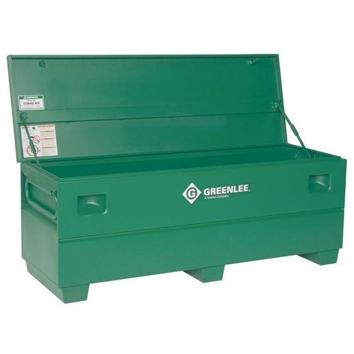 Main product image of 24" D x 25" H x 72" W 16 Gauge Steel Storage Chest, Green