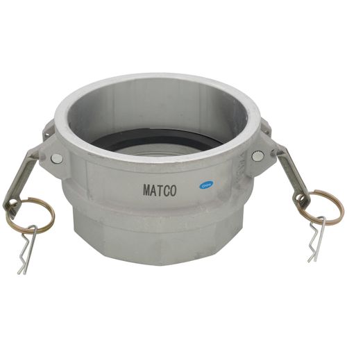 Main product image of 4" CamLock Type D Female Coupler x Female Fitting