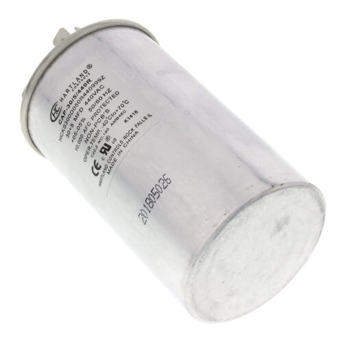 Main product image of 30/5 MFD Round Dual Motor Run Capacitor (370/440V)