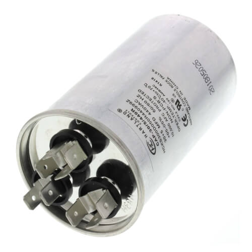 Main product image of 30/5 MFD Round Dual Motor Run Capacitor (370/440V)