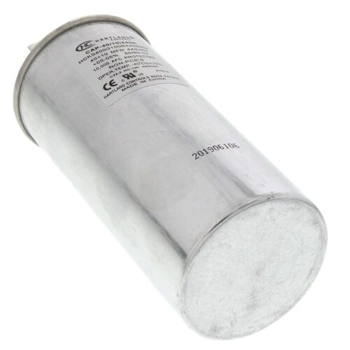 Main product image of 40/10 MFD Round Dual Motor Run Capacitor (370/440V)