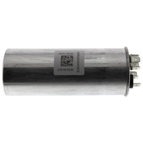 Main product image of 2/30 MFD 450V Round Run Capacitor, CAP020300450CS