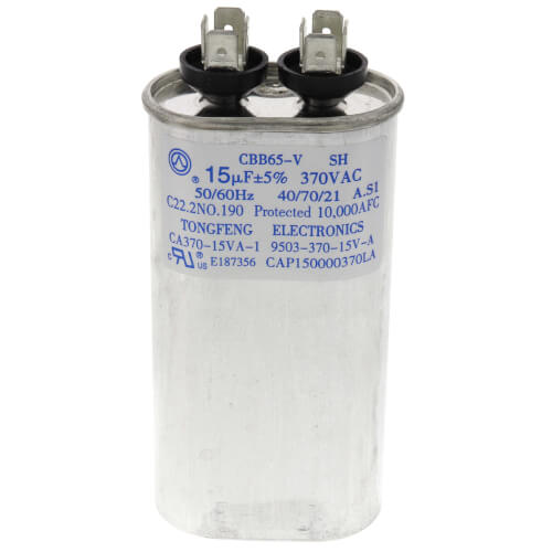 Main product image of 15 MFD 370V Capacitor, CAP150000370VAP