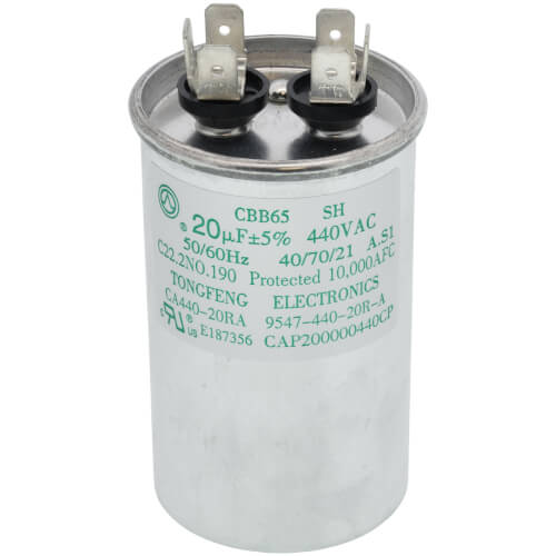 Main product image of Capacitor 20mfd 440v Rd, CAP200000440RPP