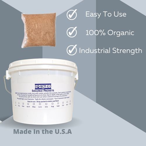 Main product image of BIO-REM-E-D Industrial Strength Septic Tank Treatment 2 oz. Packet (Case of 30)