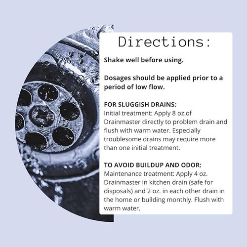 Main product image of DrainMaster Drain and Grease Trap Treatment Case Pack (4 x 1 Gallon)