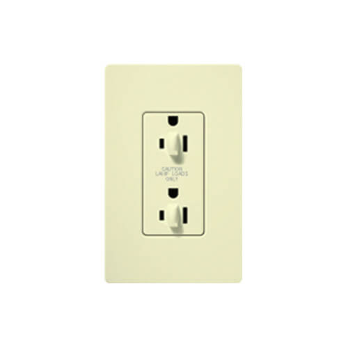 CAR20DFDUAL Lutron (OLD) CAR20DFDUAL Claro Duplex Receptacle