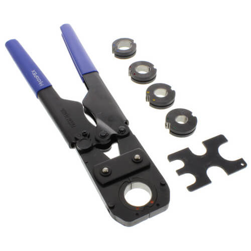 Main product image of 15" Quick-Change Multi-Jaw (3/8"-1") Pex Crimp-All Tool Kit w/ Plastic Case