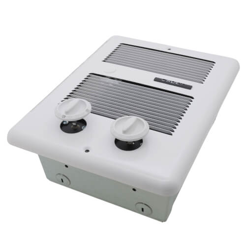 Main product image of Com-Pak Bath White Forced-In-Wall Fan Heater, 1000 Watt (240/120V)