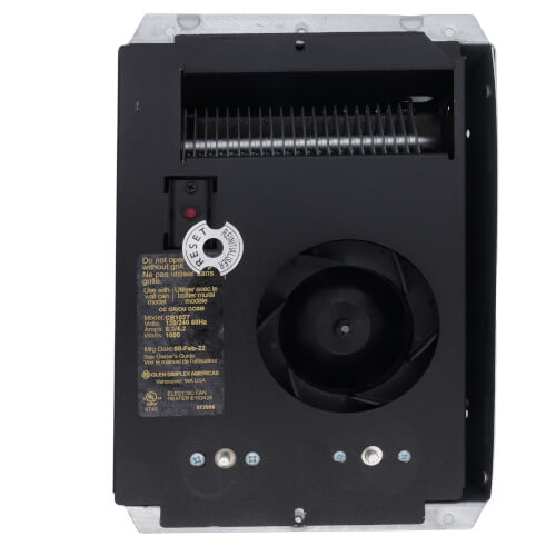 Main product image of Com-Pak Bath White Forced-In-Wall Fan Heater, 1000 Watt (240/120V)