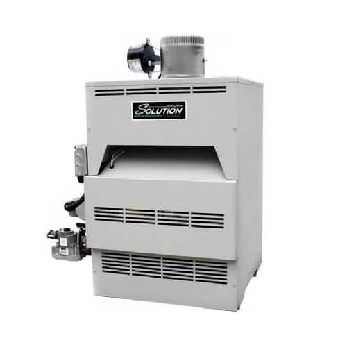 97,000 BTU Output Two Stage Spark Ignition Solution Boiler (LP Gas)
