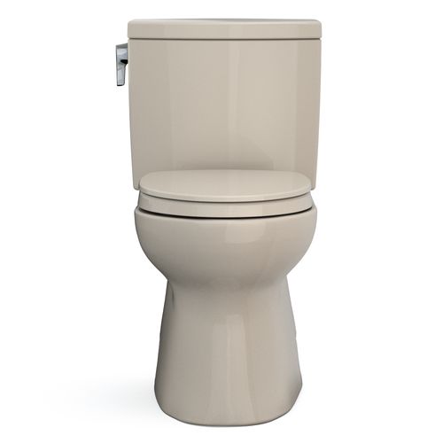 Main product image of MS474124CUFG#03 Vespin II 1.0 GPF 2-Piece Elongated 1.0 GPF Universal Height Toilet w/ CEFIONTECT & SS124 Softclose Seat, Washlet+ Ready (Bone)