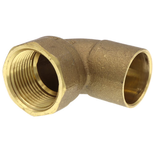 Main product image of 1" C x F  Cast Brass 90-Degree Elbow (Lead Free)
