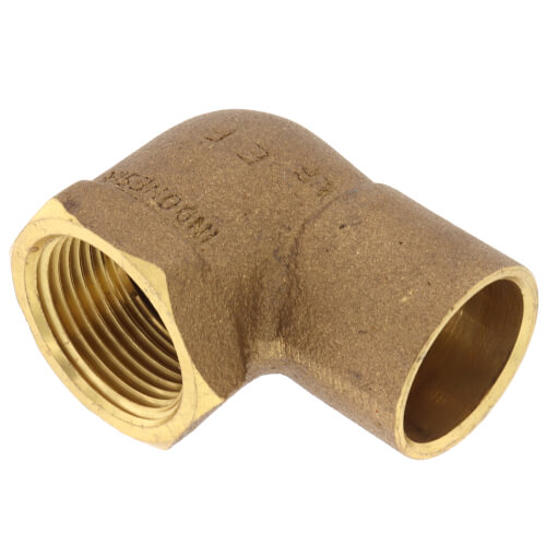 Main product image of 3/4" C x F Cast Brass 90-Degree Elbow (Lead Free)