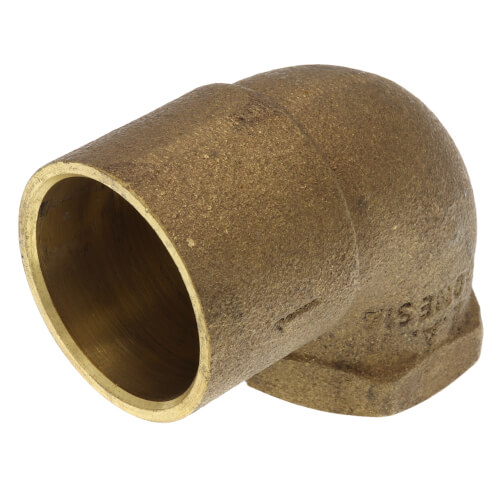 Main product image of 1" X 3/4" C x F Cast Brass 90-Degree Elbow (Lead Free)