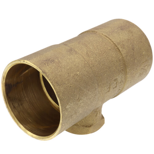 Main product image of 1-1/2" x 1-1/2" x 1/2" C x C x F Cast Brass Tee (Lead Free)