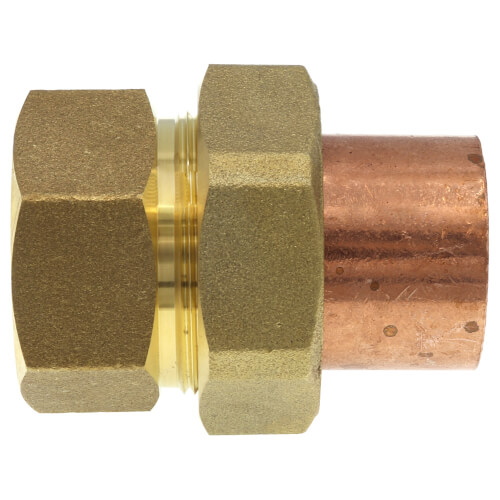 Main product image of 1" C x F Copper Union, Lead Free (1-1/8" OD)