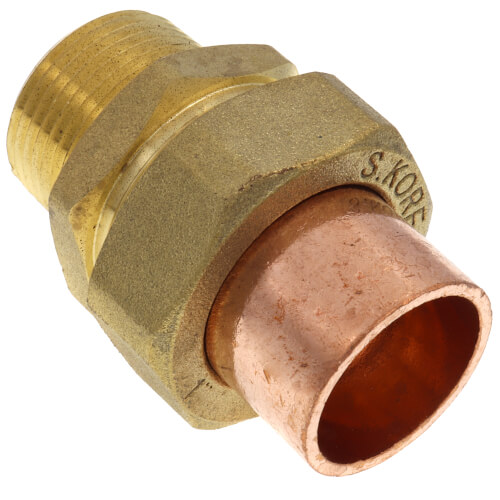 Main product image of 1" C X M Copper Union, Lead Free (1-1/8" OD)