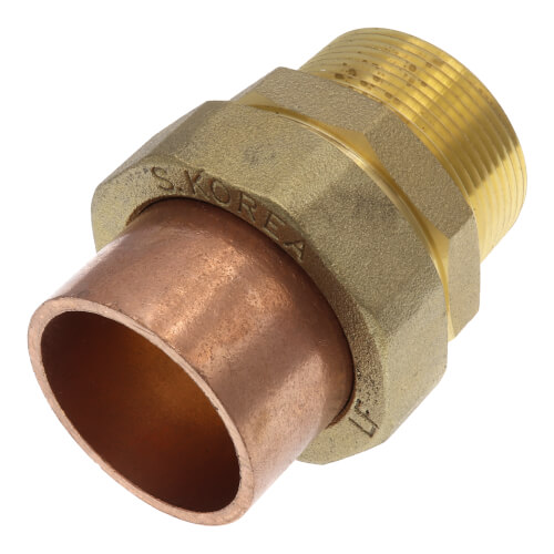 Main product image of 1-1/2" C x M Copper Union (Lead Free)