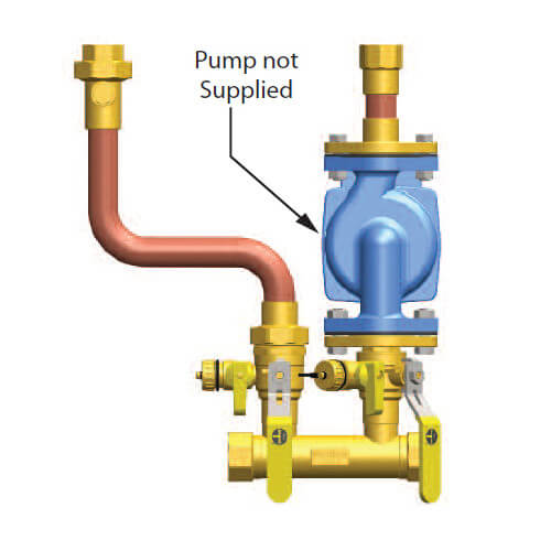 Main product image of Timesaver Primary Secondary Piping Manifold (1.25" NPT) for Challenger Solo Boilers