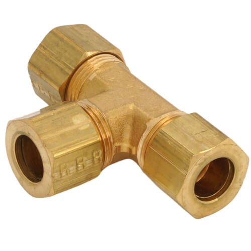 Main product image of 3/8" Brass Compression Tee