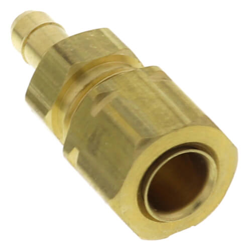 Main product image of 1/4" Barbed x 1/4" Compression Adapter Pneumatic Fitting