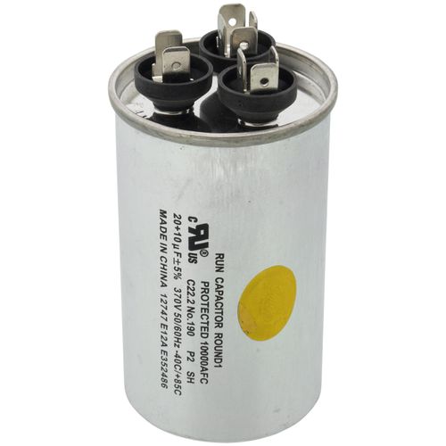 Main product image of 20/10mfd 370v Round Run Cap