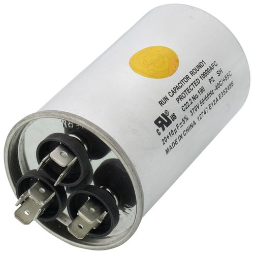 Main product image of 20/10mfd 370v Round Run Cap