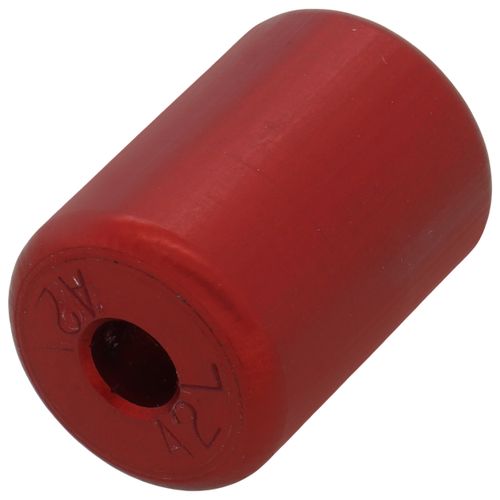 Main product image of 1/4" Red Anodized Flare Locking Cap for A2L (Pack of 50)