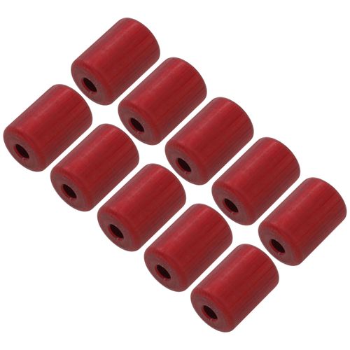 Main product image of 1/4" Red Anodized Flare Locking Cap for A2L (Pack of 10)