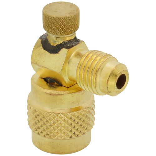 Main product image of Reduced Size Thumb-Screw Flow Control Valve for 5/16" M. Flare Access fitting