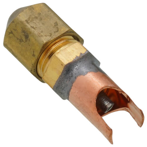 Main product image of Braze On Self Piercing Copper Saddle Valve for 5/16" OD Tube (6 Pack)