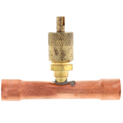 C & D 1/4" COPPER ACCESS FITTING TEE 3/4" COPPER 2/PK CD8434 