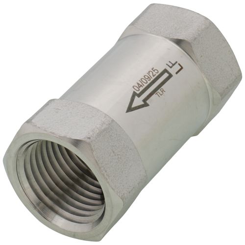 Main product image of 1/2" FNPT Flomatic Automatic Flow Control Valve, 125 psi, Stainless Steel (1.0 GPM)